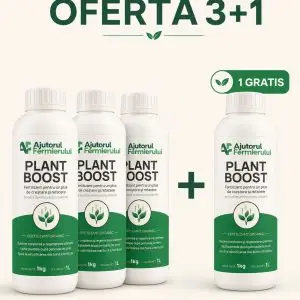 OFERTĂ 3 + 1 GRATUIT - Plant Boost – creștere și refacere pentru plante