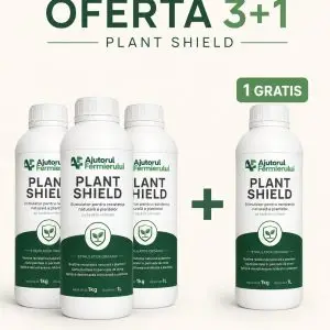 OFERTĂ 3 + 1 GRATUIT - Plant Shield – rezistență naturală pentru plante