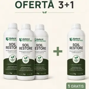 OFERTĂ 3 + 1 GRATUIT - Soil Restore – sol sănătos și rădăcini puternice